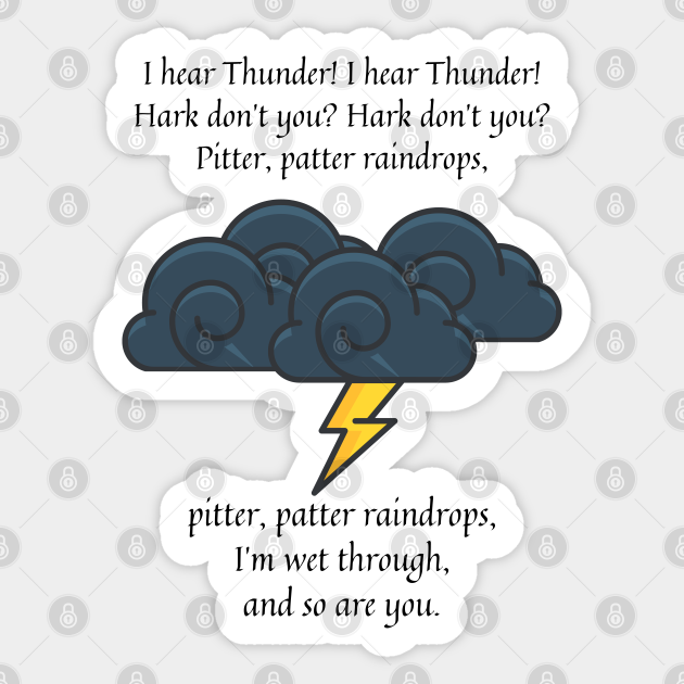 Pitter Patter Raindrops nursery rhyme (Hark Version) Nursery Rhyme